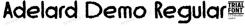 Adelard Demo Regular字体转换
